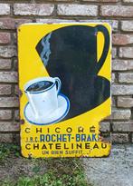 Plaque émaillée chicorée, Ophalen, Gebruikt