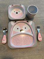 Eetset Skip Hop: bord, kom, beker, lepel en vork, Kinderen en Baby's, Ophalen, Gebruikt, Overige typen