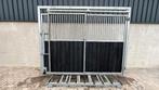 Voorwand met schuifdeur | 3000 x 2300 mm. | B-keuze, Pâturage, 4 chevaux ou poneys ou plus