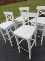 Witte barstoelen, Huis en Inrichting, Ophalen