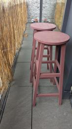 Bar stoelen  barkrukken, Huis en Inrichting, Ophalen, Gebruikt, 60 tot 90 cm, Hout