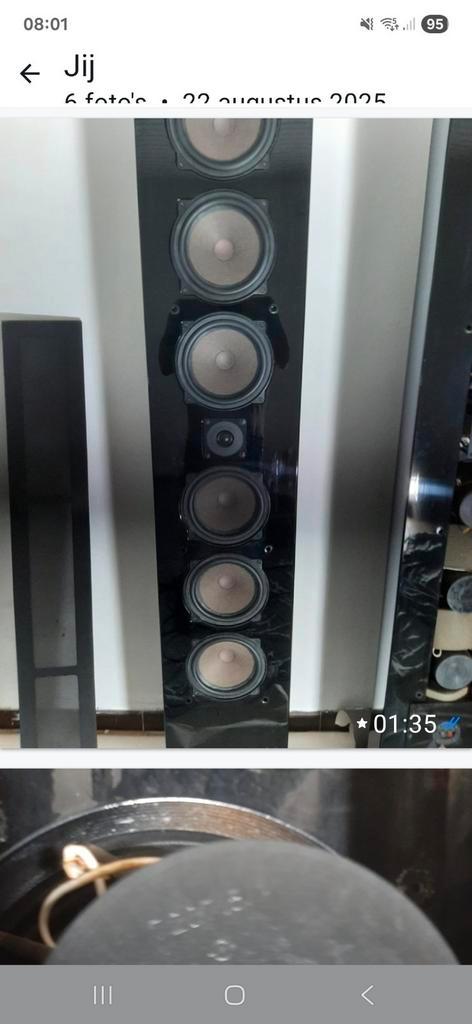 Exclusieve Donnet luidsprekers, Audio, Tv en Foto, Luidsprekerboxen, Zo goed als nieuw, Ophalen of Verzenden