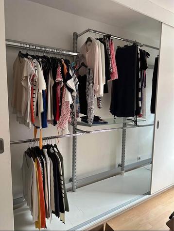 Dressing/winkelrek open kledingkast / moduleerbaar beschikbaar voor biedingen