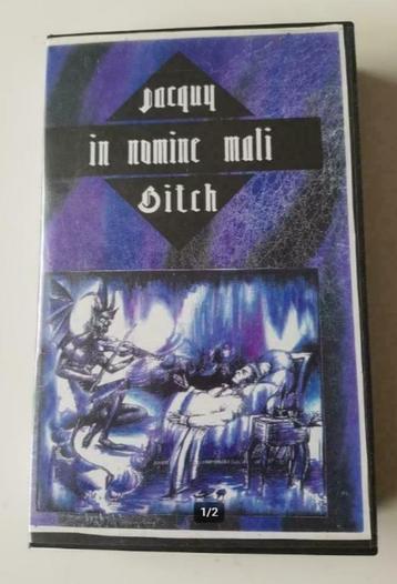 VHS Jacquy Bitch dans Nomine Mali Gothic Rock Alternative, Tous les âges, Enlèvement ou Envoi, Musique et Concerts