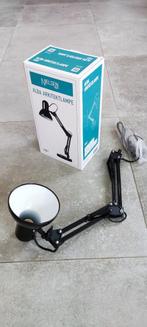 Bureaulamp Alba (zwart), Verzenden, Nieuw, Metaal, Minder dan 50 cm