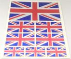 Union Jack vlag metallic stickervel #3, Collections, Autocollants, Envoi, Neuf