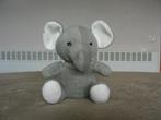 Knuffel olifant, H= ci 19 cm prima staat, Enfants & Bébés, Jouets | Peluches, Comme neuf, Éléphant, Enlèvement ou Envoi