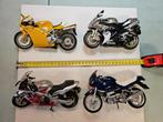 Miniatures lot de 4 motos . Environ 20 cm ., Comme neuf, Enlèvement ou Envoi, Pièce