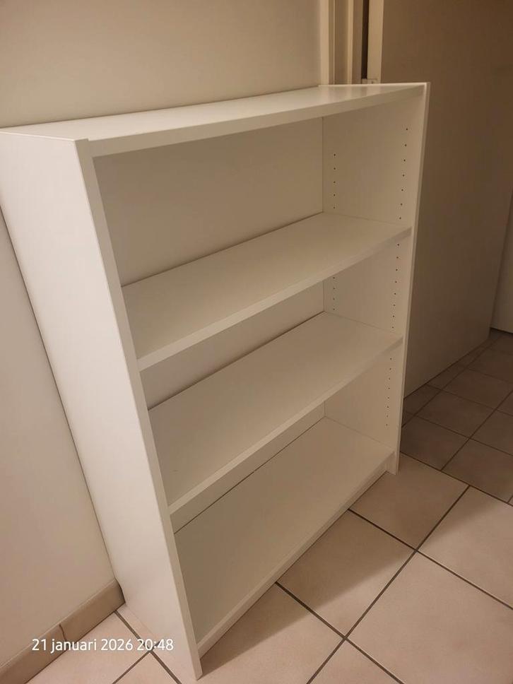 IKEA Billy boekenkast – wit (80x28x106 cm), Maison & Meubles, Armoires | Bibliothèques, Comme neuf, Enlèvement
