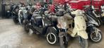 Lot bromfietsen - Kymco - piaggio - peugeot - sym - chinees, Gebruikt, Klasse B (45 km/u), Benzine, 50 cc