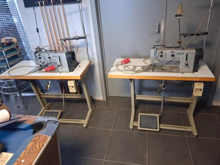 Adler 267 industriële naaimachines, Hobby en Vrije tijd, Naaimachines en Toebehoren, Gebruikt, Ophalen
