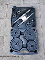 Domyos - Halterset 20 KG, Sport en Fitness, Ophalen, Gebruikt, Halterset