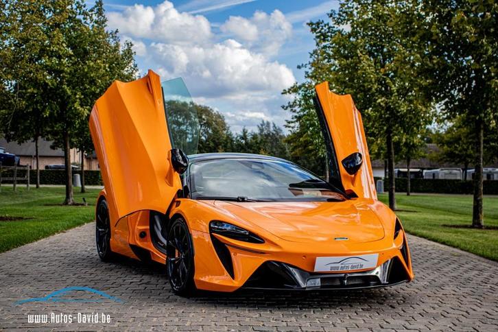 McLaren Artura 3.0 V6 Hybride / FULL PPF / FABRIEKSGARANTIE, Auto's, McLaren, Bedrijf, Te koop, Overige modellen, 360° camera