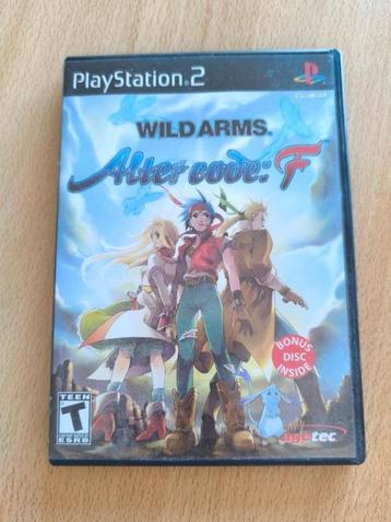 Wild Arms Alter Code F : PS2 ntsc uc, Enlèvement, Utilisé