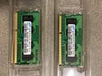SAMSUNG SODIMM 1GB x2, 1 GB of minder, Refurbished, DDR3, Ophalen of Verzenden