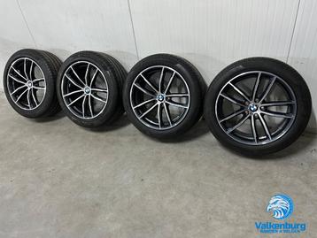 6-7mm! Originele BMW 5 serie G30 G31 Style 662M 18 inch antr, Auto-onderdelen, Banden en Velgen, 18 inch, Banden en Velgen, Ophalen of Verzenden