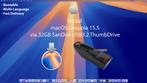 Installeer macOS Sequoia 15.5 via USB3.2 Stick 32GB OSX, Computers en Software, Besturingssoftware, Verzenden, MacOS