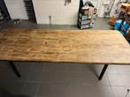 Eettafel hout B276, H73, D103, Ophalen