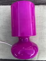 Lamp Ikea Lykta - paars, Huis en Inrichting, Lampen | Tafellampen, Ophalen of Verzenden, Modern, Minder dan 50 cm, Glas