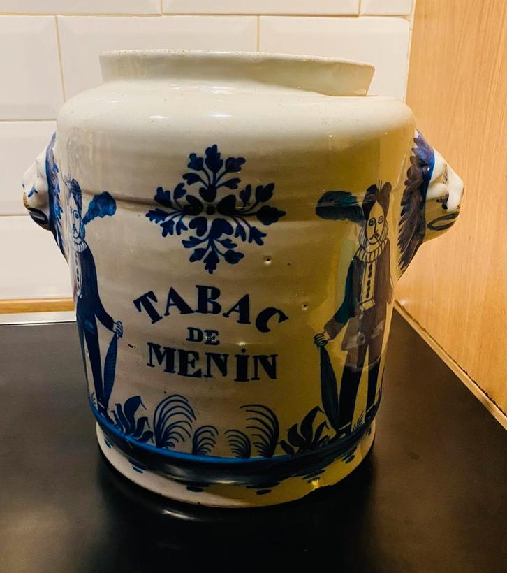 18e eeuwse Delftse tabakpotten, Antiek en Kunst, Antiek | Keramiek en Aardewerk, Ophalen