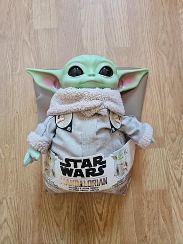Star Wars The Mandalorian Squeeze & Blink Grogu beschikbaar voor biedingen