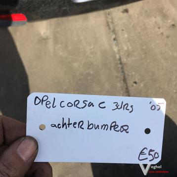 Opel Corsa C 3drs 2005  Achterbumper beschikbaar voor biedingen