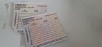 Standaard Multi trein tickets, Tickets en Kaartjes, Trein, Bus en Vliegtuig, Trein