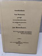 Geschiedenis van Wetteren Jan broeckaert   Herdruk, Utilisé, Enlèvement ou Envoi