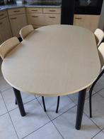 TABLE CUISINE OVALE, 50 tot 100 cm, 150 tot 200 cm, Gebruikt, 50 tot 75 cm