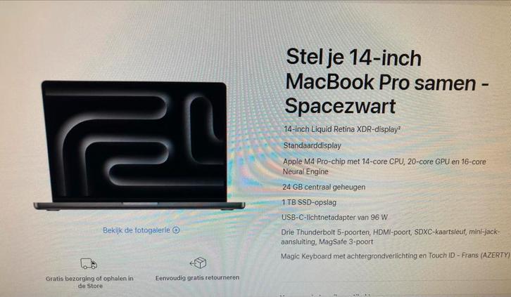 Apple MacBook Pro, Computers en Software, Apple Macbooks, Zo goed als nieuw, MacBook, Ophalen