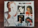 4-CDbox : WILL TURA - 40 JAAR, Ophalen of Verzenden, Zo goed als nieuw