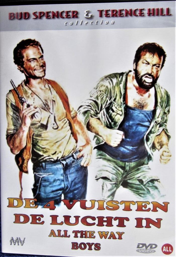 DVD KOMEDIE- ALL THE WAY BOYS (TERENCE HILL- BUD SPENCER), Cd's en Dvd's, Dvd's | Komedie, Zo goed als nieuw, Actiekomedie, Alle leeftijden
