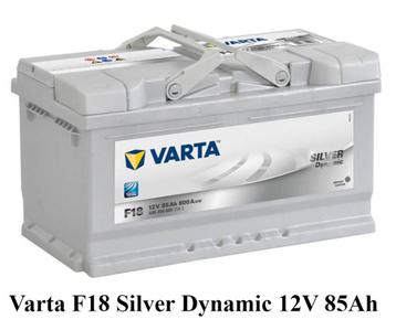 Nieuwe Varta F18 Silver Dynamic 12V 85Ah 800A beschikbaar voor biedingen