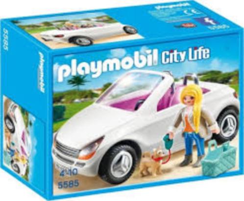 Playmobil City Life Cabrio 5585, Kinderen en Baby's, Speelgoed | Playmobil, Zo goed als nieuw, Complete set, Ophalen of Verzenden
