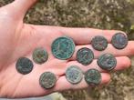 Mooi lot van 10 Romeinse munten, Setje, Italië, Ophalen of Verzenden