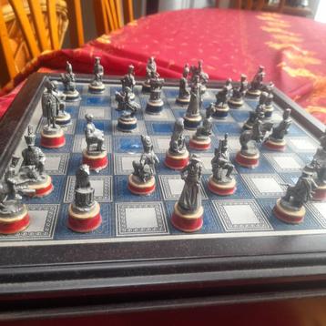 Jeu d'échecs en étain bataille de Waterloo Franklin Mint, Enlèvement ou Envoi