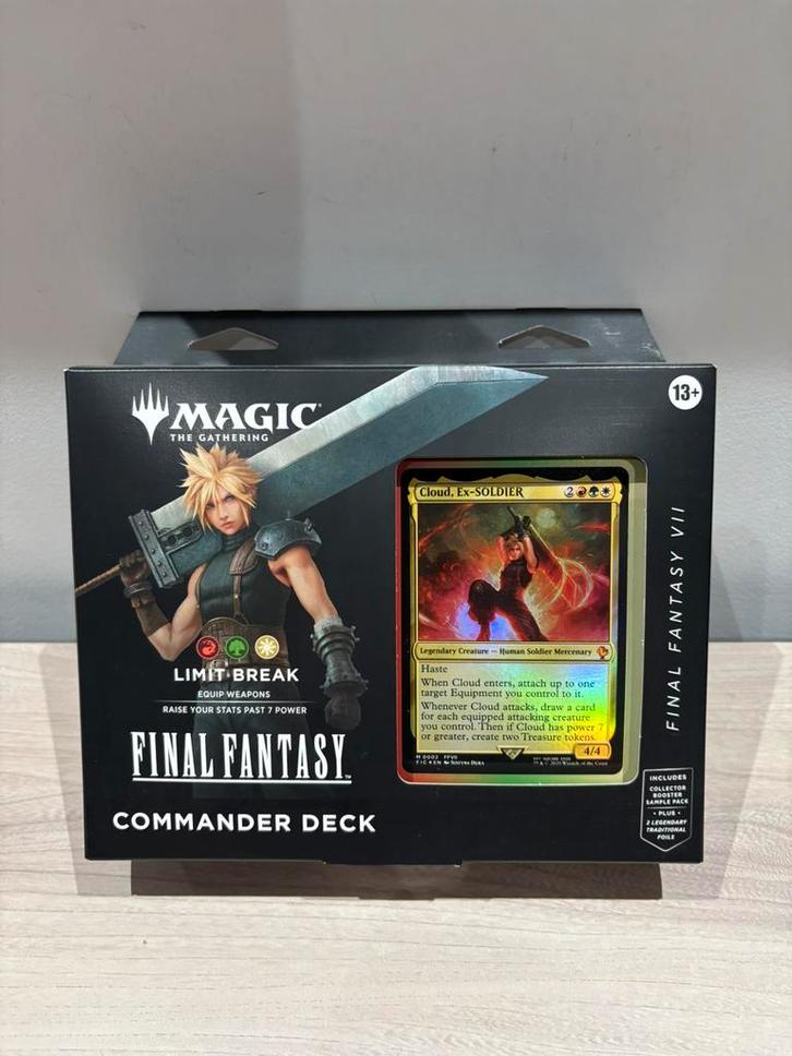 Magic: The Gathering x Final Fantasy Deck Limit break, Hobby en Vrije tijd, Verzamelkaartspellen | Magic the Gathering, Zo goed als nieuw