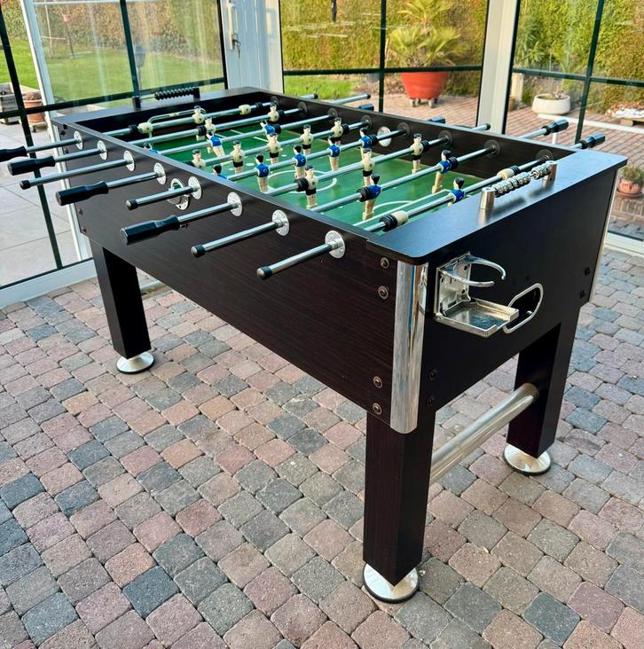 Voetbaltafel Bandito Profi de Luxe Zwart - Zeer Goed!, Kinderen en Baby's, Speelgoed | Voetbaltafels, Zo goed als nieuw, Ophalen
