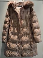 Lange donsjas met kap, merk River Woods, River Woods, Beige, Maat 46/48 (XL) of groter, Ophalen of Verzenden