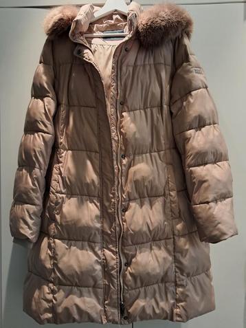 Lange donsjas met kap, merk River Woods beschikbaar voor biedingen