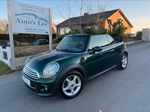 mini cooper/stoelwarming/xenon/bluetooth/sfeerlicht/topstaat, Auto's, Mini, Bedrijf, Te koop, Cabrio, Airconditioning, Bluetooth