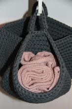 Paniers gris crochetés à la main IKEA série Nordrana, Overige materialen, Mand, Ophalen of Verzenden, Zo goed als nieuw