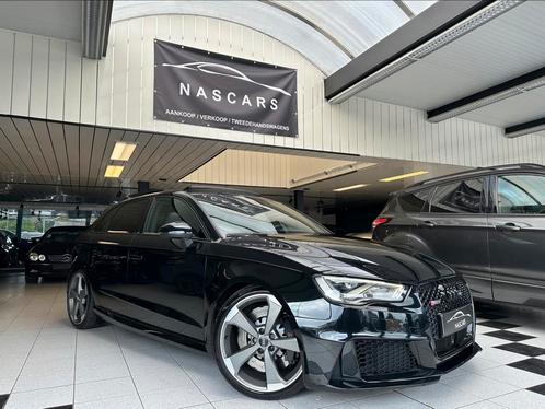 Audi RS3 2.5 TFSI Sportback Quattro Full Black Pano B&O, Autos, Audi, Entreprise, Achat, RS3, 4x4, ABS, Phares directionnels, Régulateur de distance