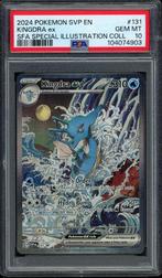 Kingdra ex PSA 10 - SVP131 - Scarlett and Violet Promo 2024, Verzenden, Zo goed als nieuw, Losse kaart
