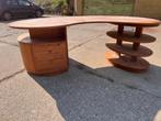 Zeldzame ronde vintage bureau - opknapproject, Ophalen, Gebruikt, Bureau