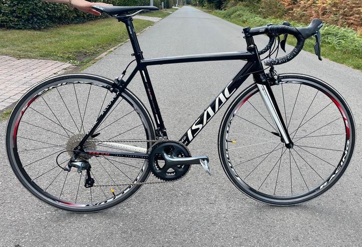 Isaac koersfiets, Fietsen en Brommers, Fietsen | Racefietsen, Zo goed als nieuw, Overige merken, Aluminium, Ophalen