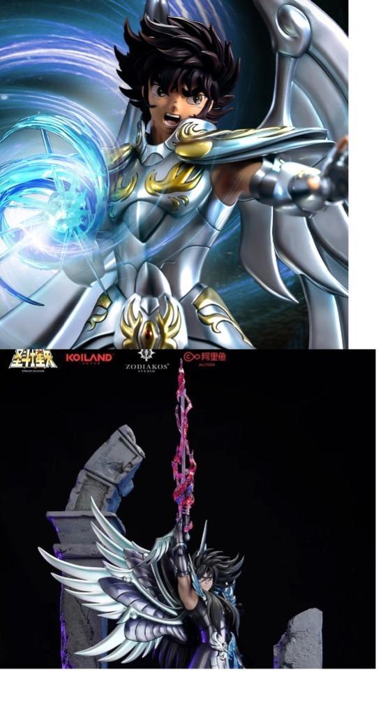 Saint Seiya Zodiakos Hades Wing Version & Seiya V4 God Cloth, Verzamelen, Beelden en Beeldjes, Zo goed als nieuw, Fantasy, Ophalen