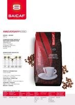 Saicaf Anniversary Rosso 95% Arabica Premium 1kg, Ophalen of Verzenden, Dranken
