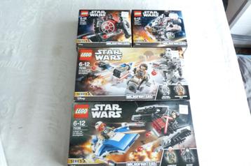 lego star wars microfighters serie 5 75193,  75195 beschikbaar voor biedingen