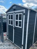 Tuinhuisje pvc KETER 110-180 nok 220, Ophalen, Zo goed als nieuw